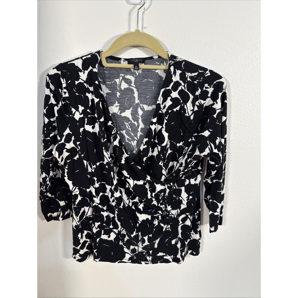 Talbot Women's Blouse My 3/4 Sleeve‎ Pullover D2